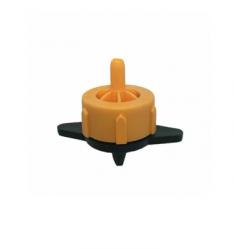  Take Apart PC Dripper 2L/H (Yellow +  black) ຫົວສະປິງເກິໍ້ XF1204 2L 2 ລິດ /ຊມ